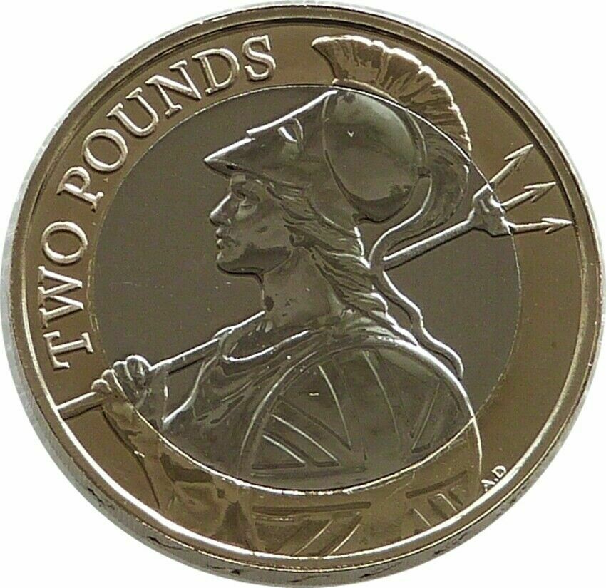 2015 Britannia Definitive £2 Brilliant Uncirculated Coin - Fifth Portrait