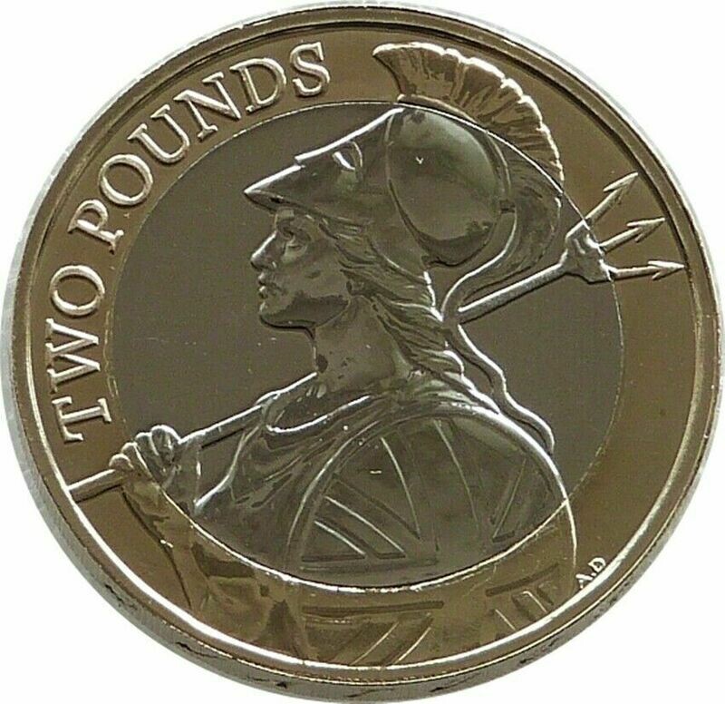 2015 Britannia Definitive £2 Brilliant Uncirculated Coin - Fifth Portrait