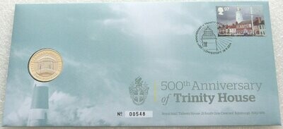2014 Trinity House £2 Brilliant Uncirculated Coin First Day Cover