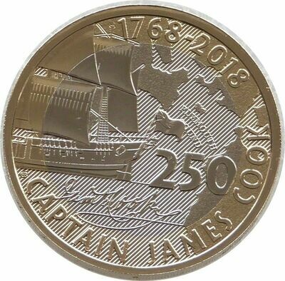 2018 Captain Cook £2 Brilliant Uncirculated Coin
