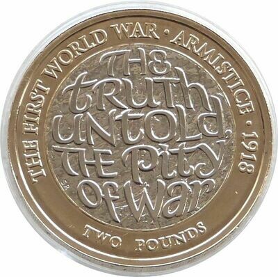 2018 First World War Armistice £2 Brilliant Uncirculated Coin