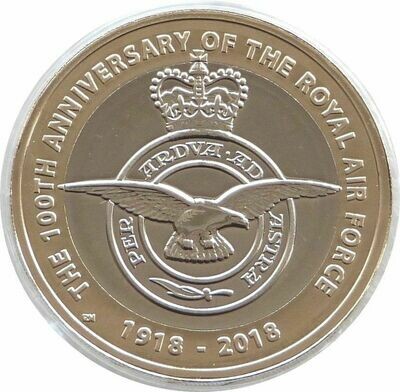 2018 Royal Air Force RAF Emblem £2 Brilliant Uncirculated Coin