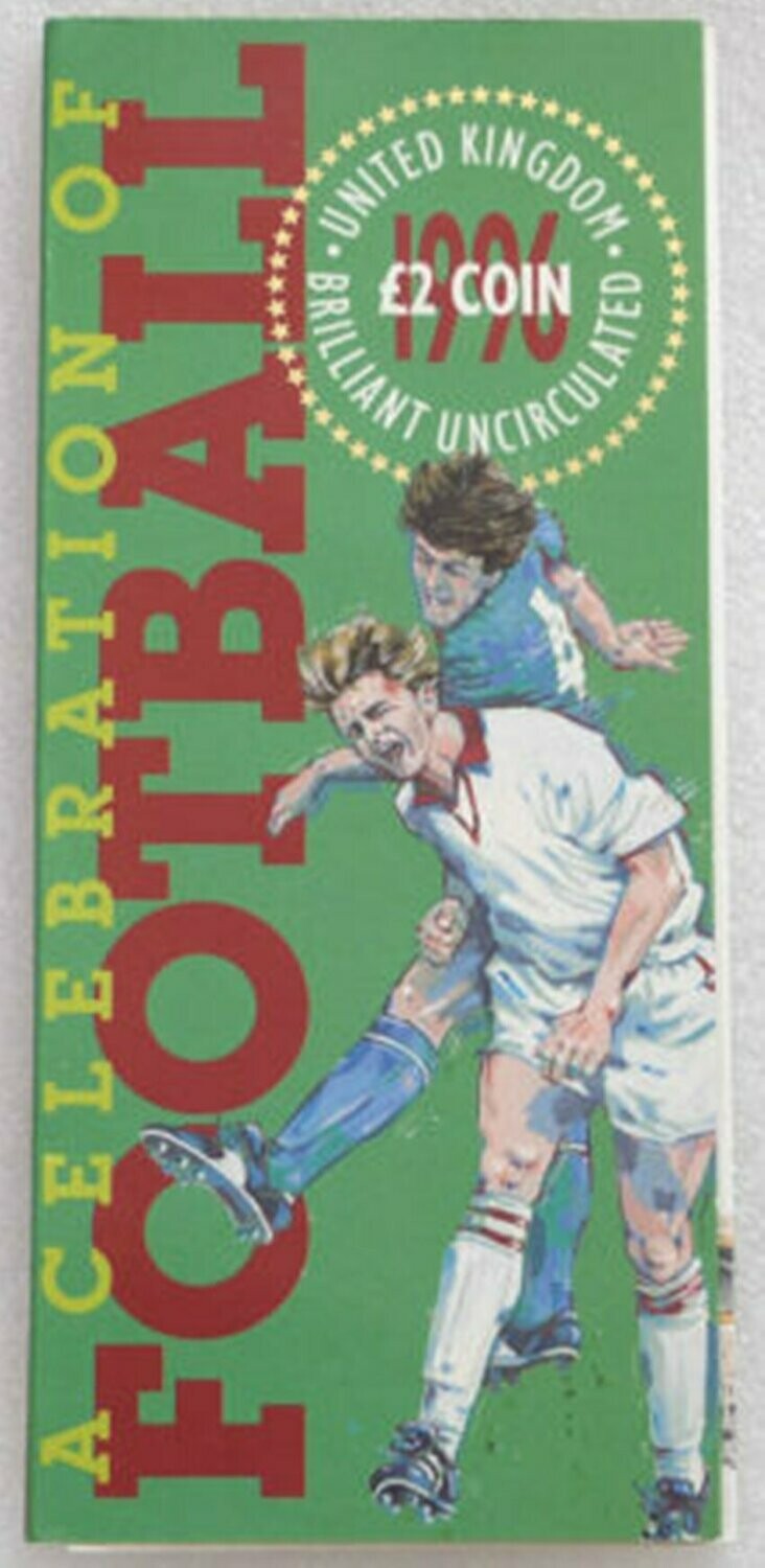 1996 Celebration of Football £2 Brilliant Uncirculated Coin Pack