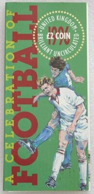 1996 Celebration of Football £2 Brilliant Uncirculated Coin Pack
