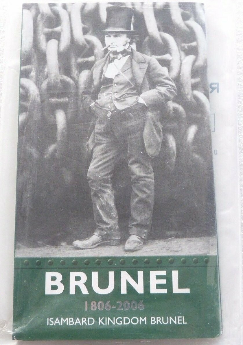 2006 Isambard Brunel £2 Brilliant Uncirculated 2 Coin Set Pack Sealed