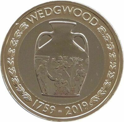 2019 Formation of Wedgwood £2 Brilliant Uncirculated Coin