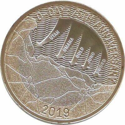 2019 D-Day Landings £2 Brilliant Uncirculated Coin