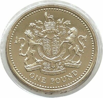2003 Royal Arms £1 Brilliant Uncirculated Coin