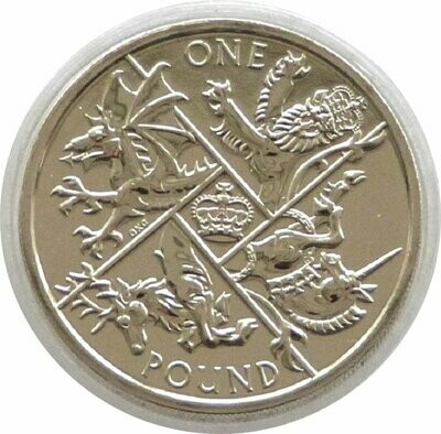 2016 Last Round Pound £1 Brilliant Uncirculated Coin - Not Issued Into General Circulation