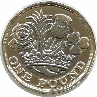 2018 Nations of the Crown £1 Brilliant Uncirculated Coin - Fifth Portrait