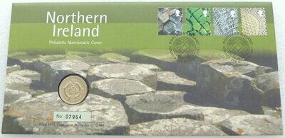 2001 Irish Celtic Cross £1 Brilliant Uncirculated Coin First Day Cover