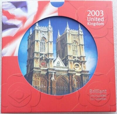 2003 Royal Mint Annual Brilliant Uncirculated 10 Coin Set