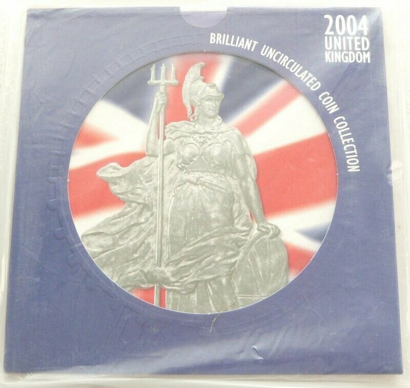 2004 Royal Mint Annual Brilliant Uncirculated 10 Coin Set Sealed