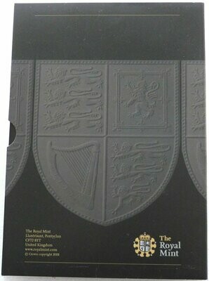  Shield of Arms（銀貨7枚）2008年イギリス 2008 Royal Shield of Arms Brilliant Uncirculated 7 Coin Set
