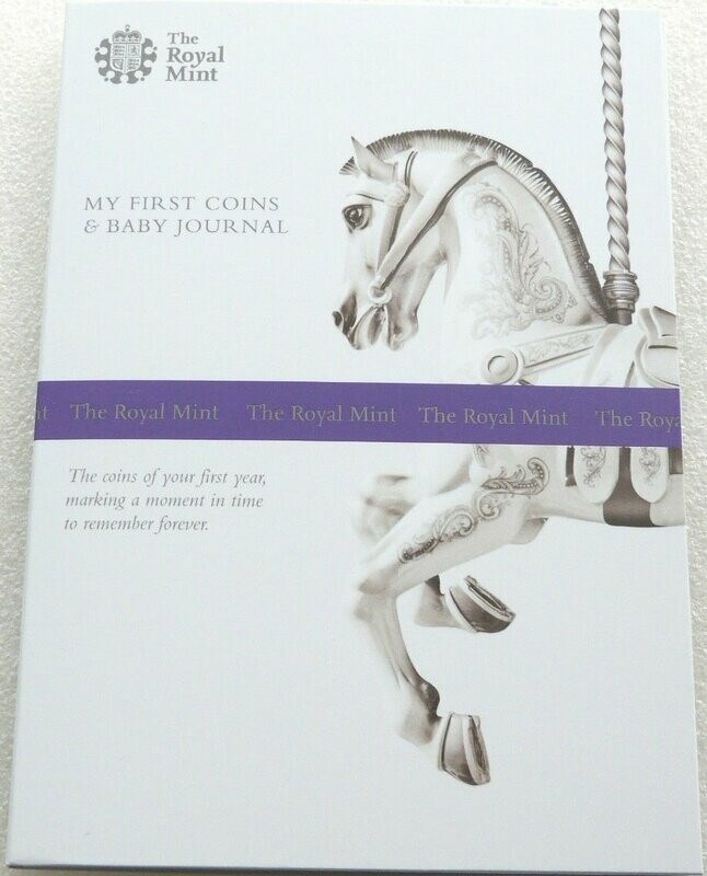2019 My First Coins Baby Gift Annual Brilliant Uncirculated 8 Coin Set Pack