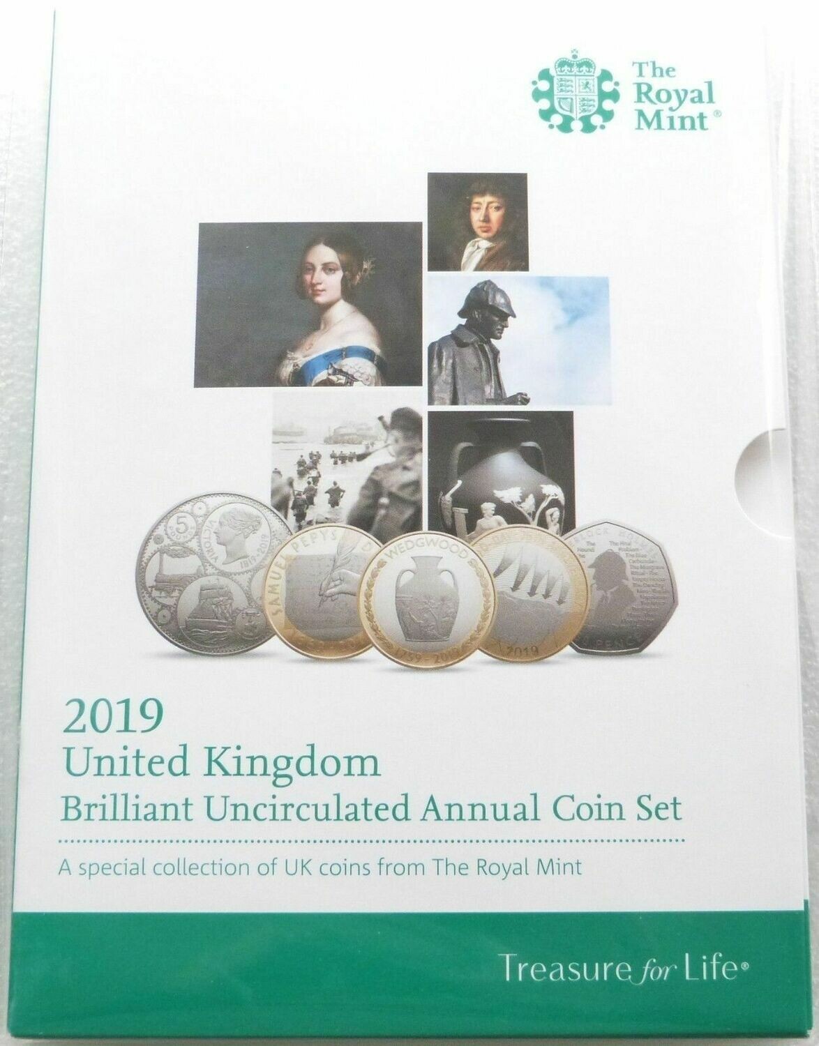 2019 Royal Mint Annual Brilliant Uncirculated 13 Coin Set Sealed