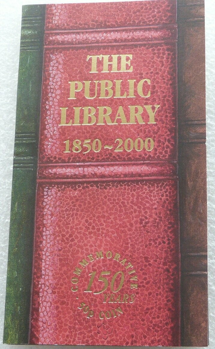 2000 Public Library 50p Brilliant Uncirculated Coin Pack
