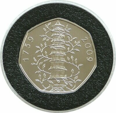 2009 Kew Gardens 50p Brilliant Uncirculated Coin