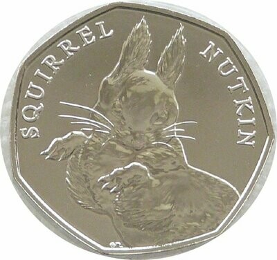 2016 Squirrel Nutkin 50p Brilliant Uncirculated Coin