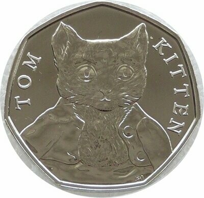 2017 Tom Kitten 50p Brilliant Uncirculated Coin