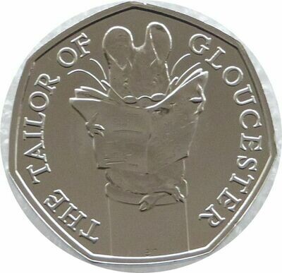 2018 Tailor of Gloucester 50p Brilliant Uncirculated Coin