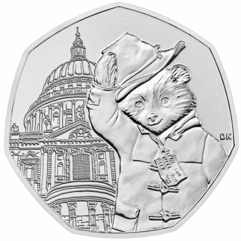 2019 Paddington at St Pauls Cathedral 50p Brilliant Uncirculated Coin