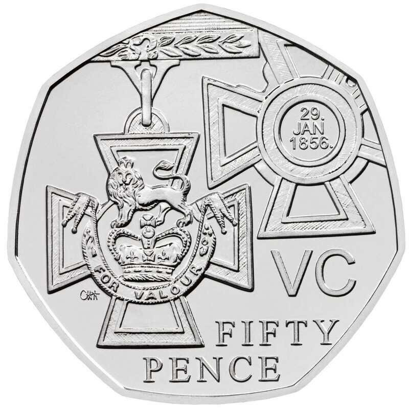 2019 Victoria Cross Award 50p Brilliant Uncirculated Coin - 2006