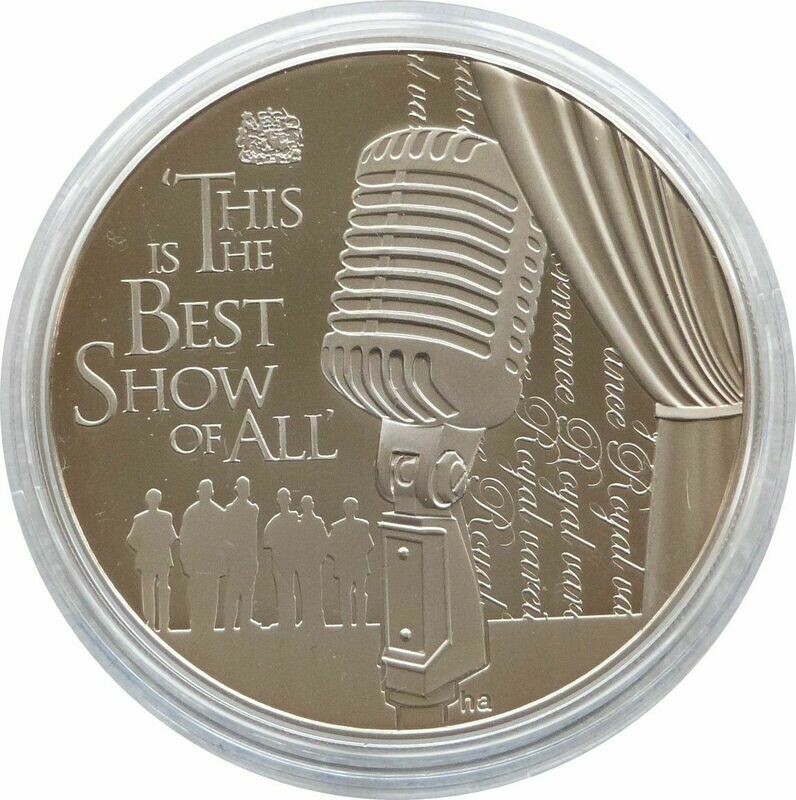 2013 Pitcairn Islands Diamond Jubilee Variety Club Mint Error $2 Proof Coin