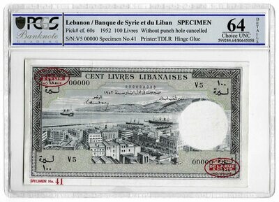 Lebanese Banknotes
