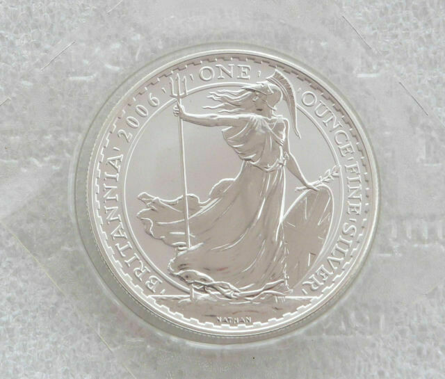2006 Britannia £2 Silver Bullion 1oz Coin Mint Sealed