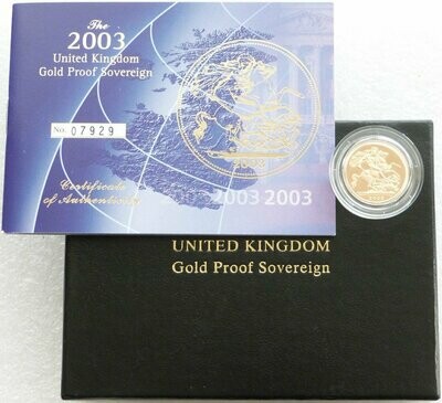2003 Sovereign Coins