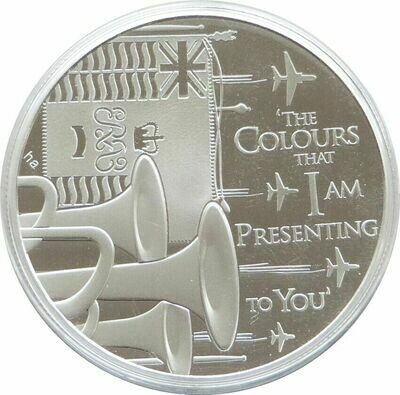 2012 East Caribbean States Diamond Jubilee Trooping the Colour $5 Silver Proof Coin