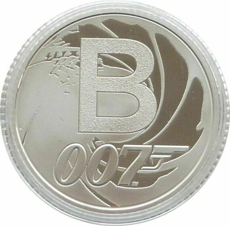 2018 Great British Coin Hunt James Bond 007 10p Silver Proof Coin Boxed