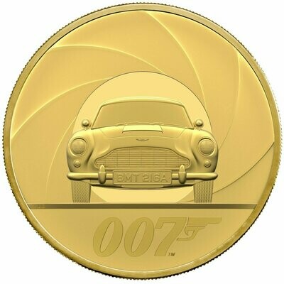 2020 James Bond 007 Special Issue £1000 Gold Proof Kilo Coin Box Coa