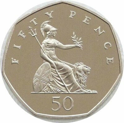 1987 Britannia 50p Proof Coin