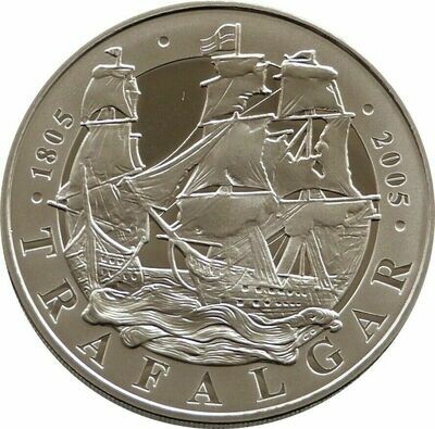 2005 Battle of Trafalgar £5 Proof Coin