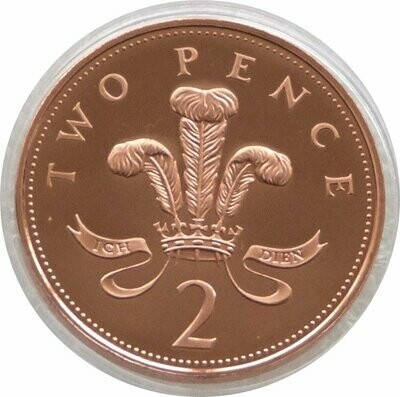 1992 Prince of Wales 2p Proof Coin