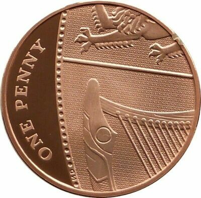 British 1p Proof Coins