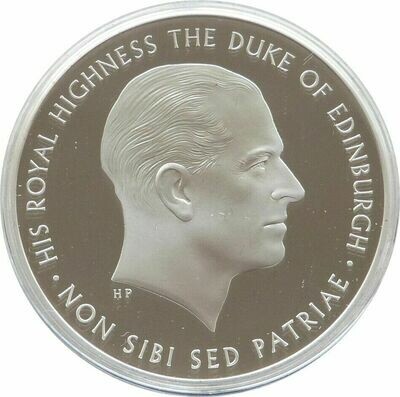 2017 Prince Philip Life of Service £5 Silver Proof Coin Box Coa