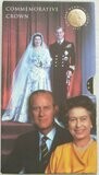 1997 Golden Wedding £5 Brilliant Uncirculated Coin Pack