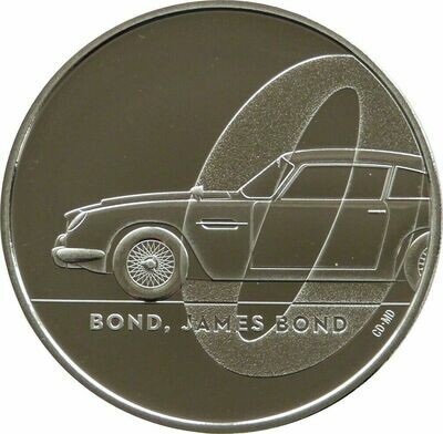 2020 James Bond 007 £5 Brilliant Uncirculated Coin