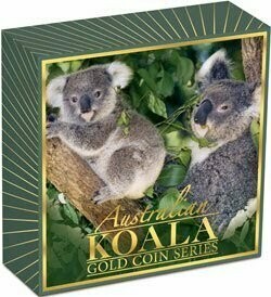 2010 Australia Koala High Relief $100 Gold Proof 1oz Coin Box Coa