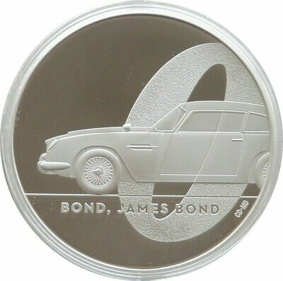 2020 James Bond 007 £2 Silver Proof 1oz Coin Box Coa