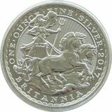 2017 Britannia 20th Anniversary Chariot £2 Silver 1oz Coin