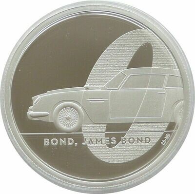 2020 James Bond 007 £5 Silver Proof 2oz Coin Box Coa