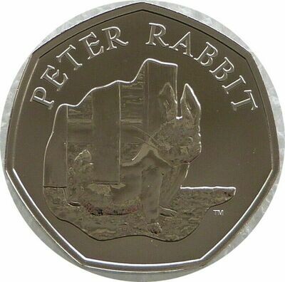 2020 Peter Rabbit 50p Brilliant Uncirculated Coin