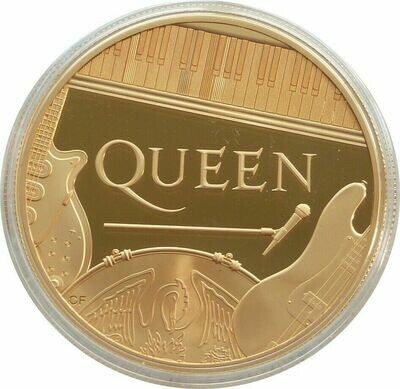 2020 Music Legends Queen £200 Gold Proof 2oz Coin Box Coa
