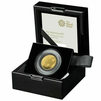 Shaken Not Stirred 2020 UK金貨 007 鑑定付 1/4 2020 James Bond Shaken Not Stirred 1oz Silver Coin | Chards