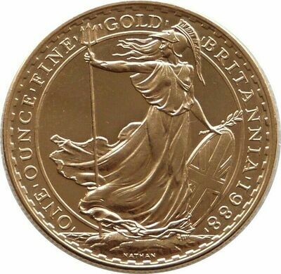 1988 Britannia £100 Gold 1oz Coin