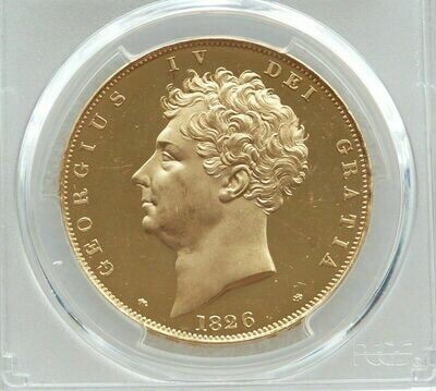 George IV £5 Sovereign Coins